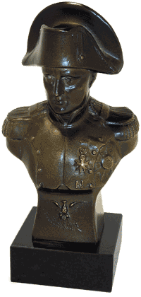 Napoleon, Büste bronziert